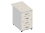 Тумба приставная  MDF406
