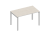 Стол на металлокаркасе MDF101