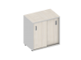 Тумба, двери-купе  MDF410
